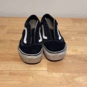 Vans Black and White Vans Sneakers